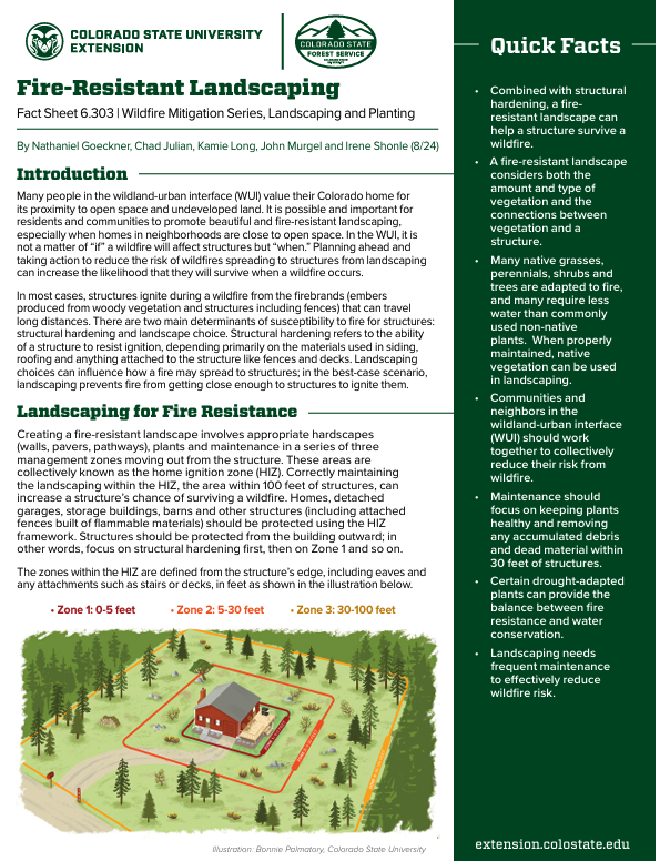 Fire-Resistant Landscaping